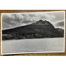USHUAIA TIERRA DEL FUEGO ANTIGUA FOTO TIPO TARJETA POSTAL CIRCA 1965 LAGO ROCA